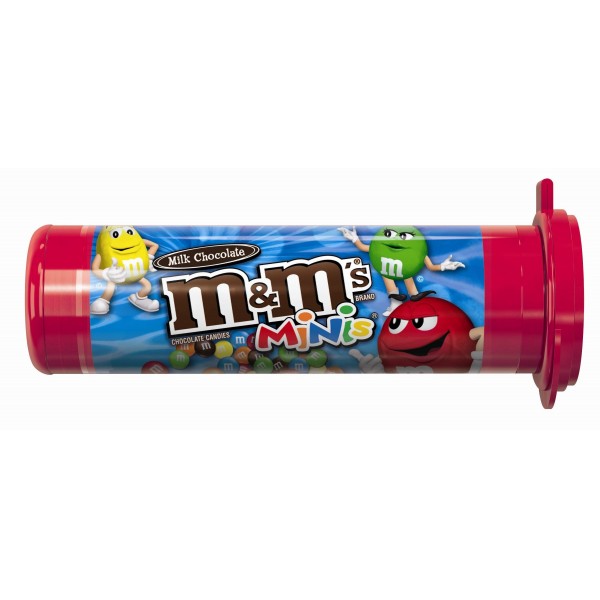 M&ms mini tubo grande $4